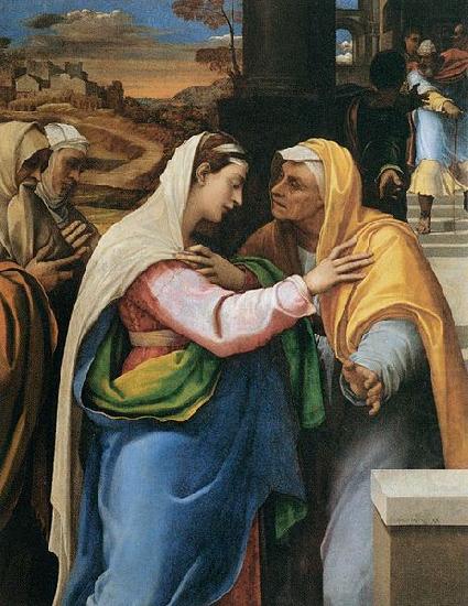 Sebastiano del Piombo Visitation china oil painting image